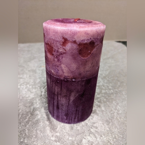 PartyLite Berry Blast Pillar Candle- 5" Retired M35665 - Picture 3 of 7